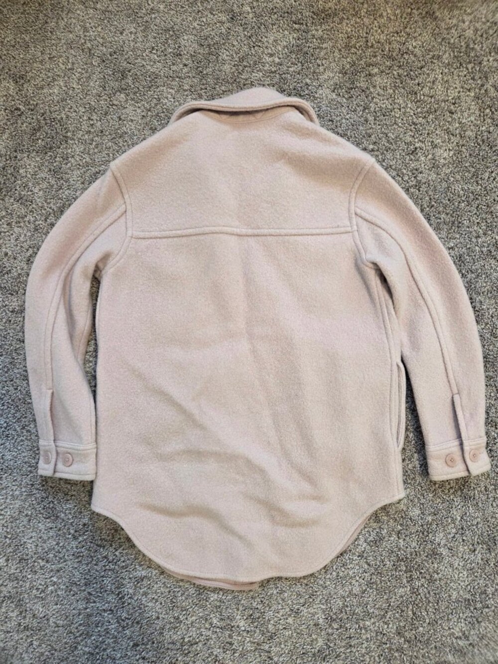 Aritzia Wilfred Free Ganna Shirt Jacket - Blush Pink, 2XS (Like New)